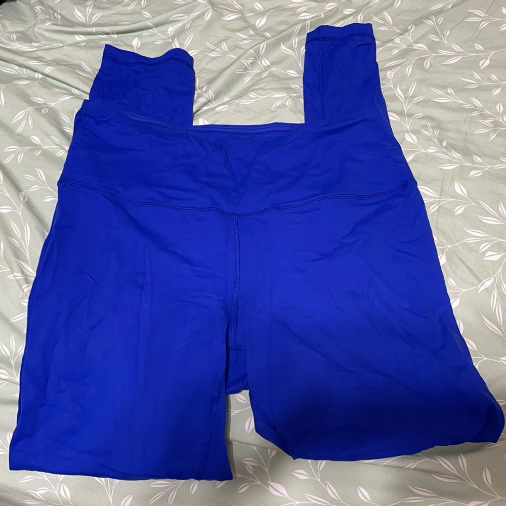 Bright Blue Active Leggings